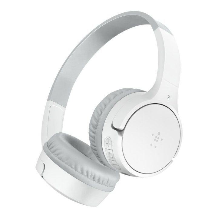 Headset Bluetooth Belkin Aud002btwh Soundform Mini Kids Color Blanco
