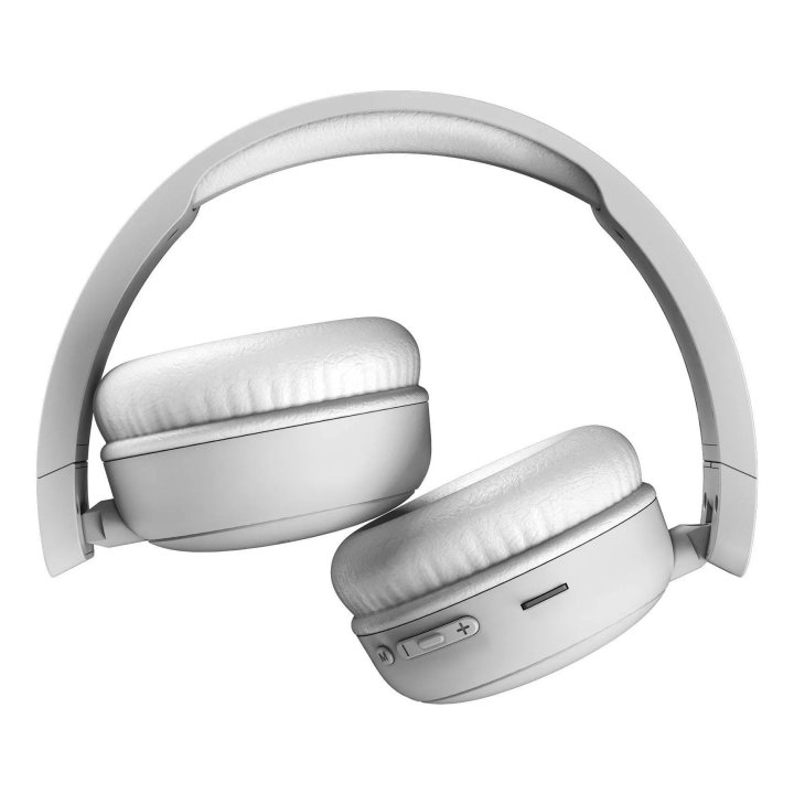 Headset Bluetooth Energy System Starlit Bt 5.3 Y Jack 3.5 Bateria 16h Microfono Radio Fm Microsd Color Blanco