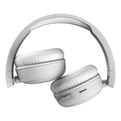 Headset Bluetooth Energy System Starlit Bt 5.3 Y Jack 3.5 Bateria 16h Microfono Radio Fm Microsd Color Blanco
