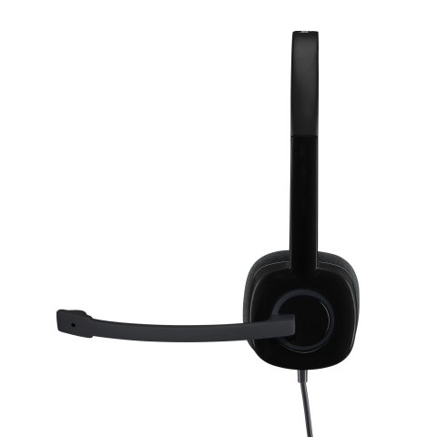 Headset Logitech Stereo H151 Microfono Control De Volumen Jack 3.5" P n 981-000589