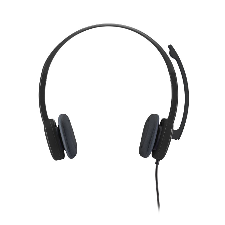 Headset Logitech Stereo H151 Microfono Control De Volumen Jack 3.5" P n 981-000589