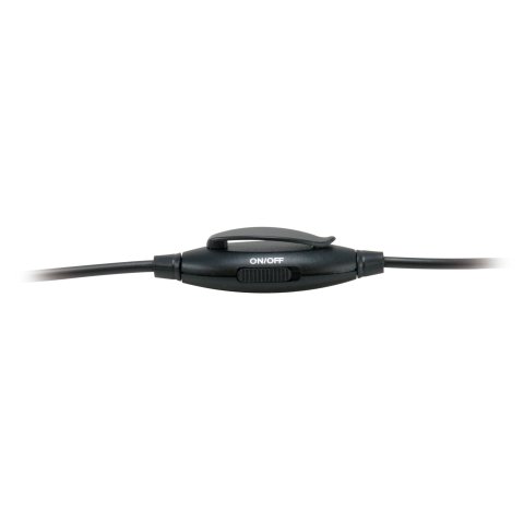 Headset Equip Life Conexion Jack 3.5mm Microfono Flexible Control De Volumen Y Mute Color Negro