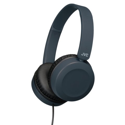 Headset Jvc Ha-s31m-a-e Con Cable Jack 3.5mm Microfono Integrado Color Azul