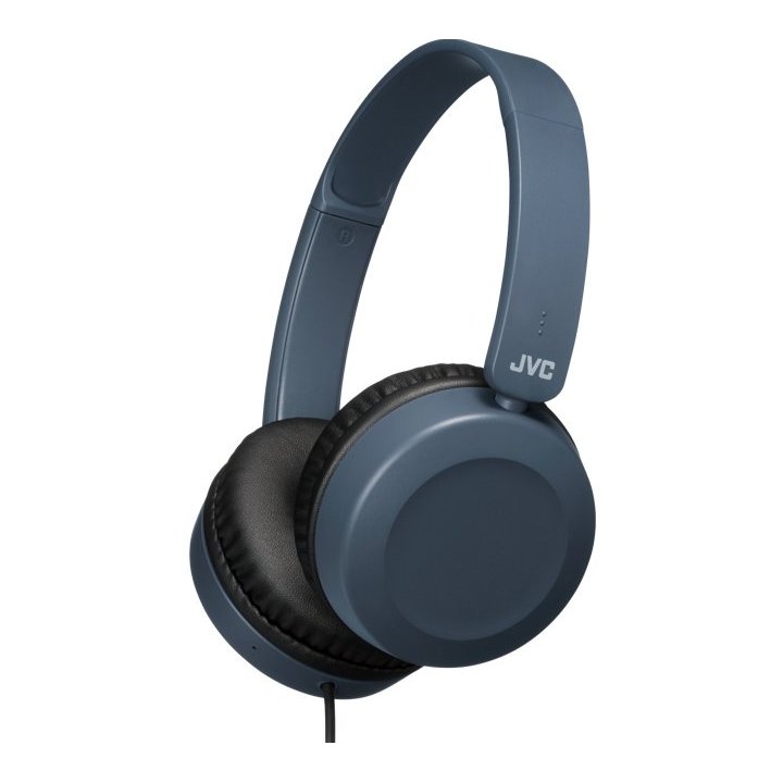 Headset Jvc Ha-s31m-a-e Con Cable Jack 3.5mm Microfono Integrado Color Azul