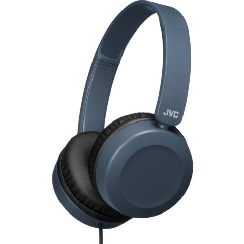 Headset Jvc Ha-s31m-a-e Con Cable Jack 3.5mm Microfono Integrado Color Azul