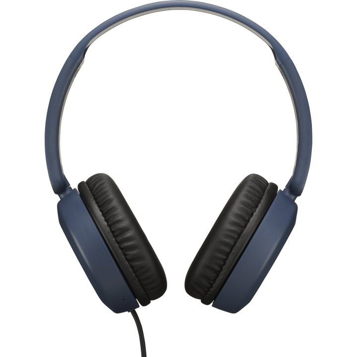 Headset Jvc Ha-s31m-a-e Con Cable Jack 3.5mm Microfono Integrado Color Azul