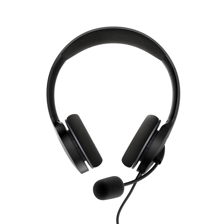 Headset Energy Sistem Office 3 Black Diadema Con Almoadilla Microfono Ajustable Jack 3.5mm Y Usb-a Control Devolumeno Silenci