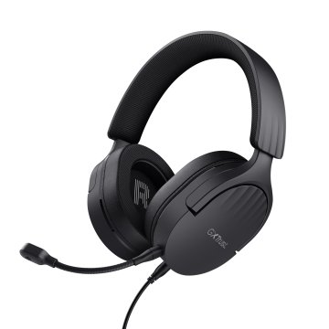 Headset Trust Gaming Gxt 489 Negro Fayzo 24898 Microfono Desmontable Plegable Cable Trenzado 1,2m Jack 3.5mm Control Remoto 2