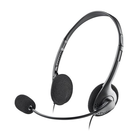 Headset Ngs Ms103 Max Con Microfono Y Control De Volumen Jack 3.5 Cable De 1.5m