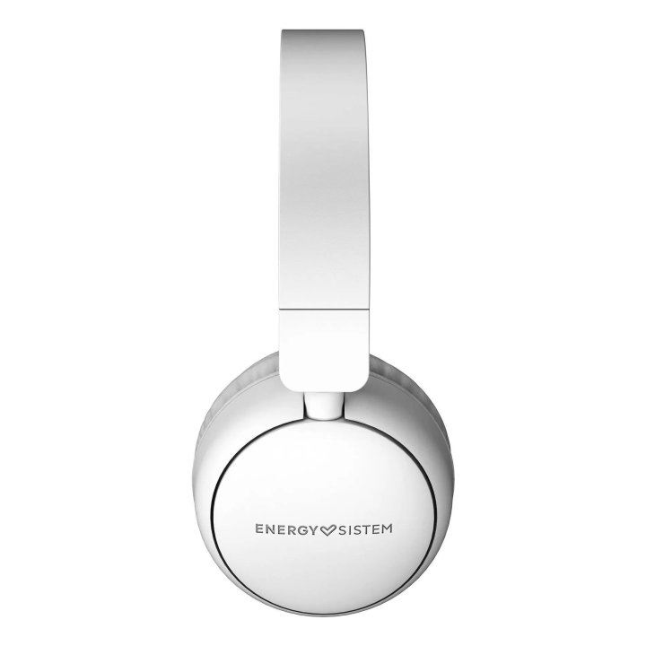 Headset Energy System Funvibe Cable Extraible Jack 3.5 Con Microfono Integrado Color Blanco