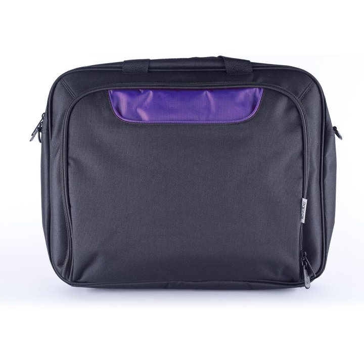 Maletin De Portatil 15.6" Approx Diseño Con Bolsillo A Color (negro/purpura) - Oferta_moving