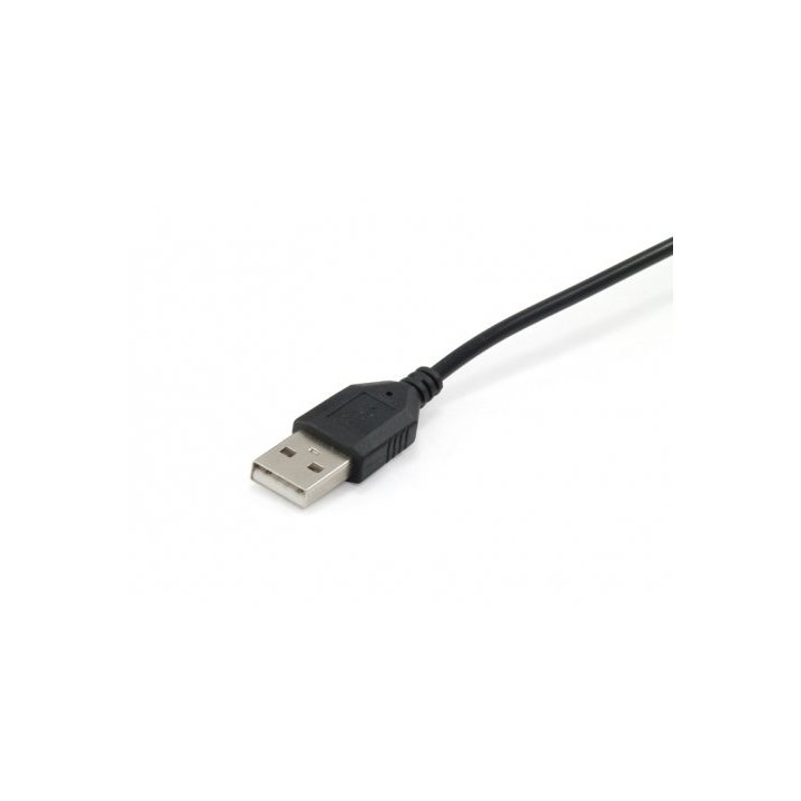 Headset Conceptronic Chatstar2u2b Usb Microfono Flexible Control De Volumen Color Negro blanco