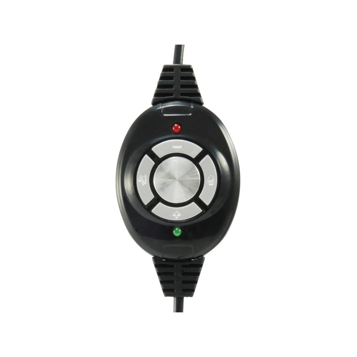 Headset Usb Equip Life Microfono Flexible Control De Volumen Color Negro   Blanco Promo