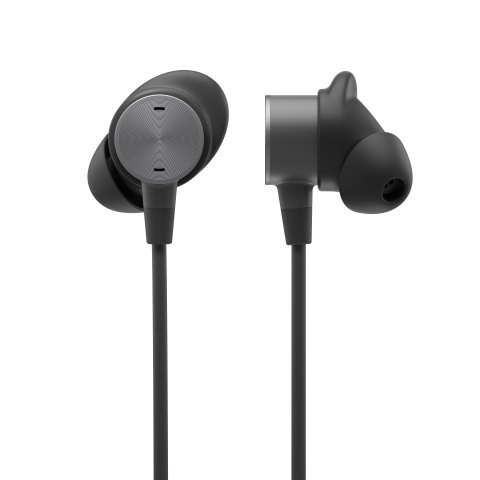 Headset Logitech Zone Wired Earbuds Graphite Usb  usb-c   Jack 3.5" P n  981-001009