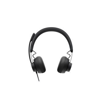 Headset Logitech Zone Wired Teams Usb-a Usb-c Graphite P n 981-000870 2