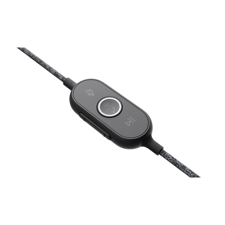 Headset Logitech Zone Wired Teams Usb-a Usb-c Graphite P n 981-000870