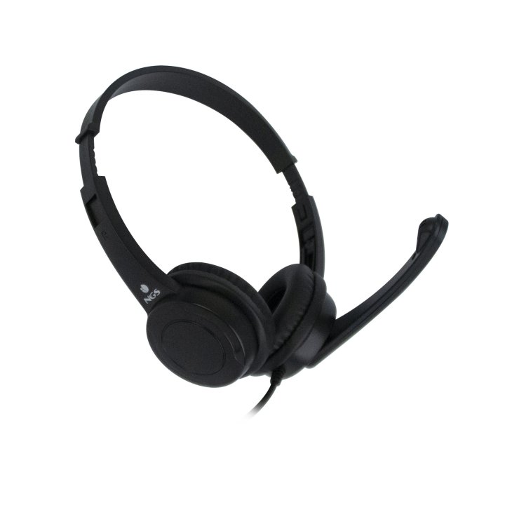 Headset Ngs Vox 505 Estéreo Con Microfono Regulable Conexión Usb Y Control De Volumen