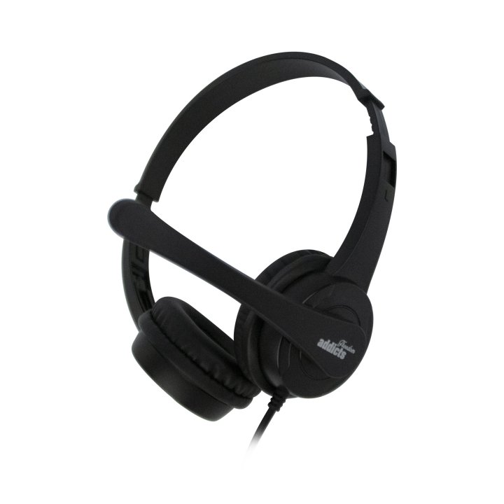 Headset Ngs Vox 505 Estéreo Con Microfono Regulable Conexión Usb Y Control De Volumen