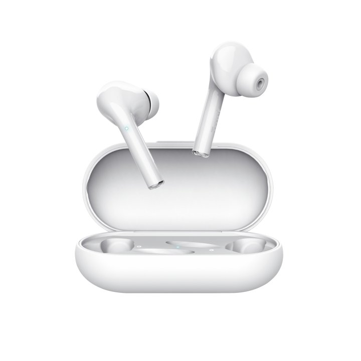 Headset Intrauditivo Bluetooth Trust Nika Touch Tactil Base Recargable Color Blanco 23705