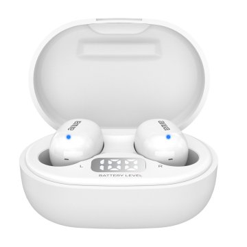 Auricular Bluetooth Intrauditivo Aiwa Ebtw-150wt White Bt 5.0 Tws Estuche De Recarga Con Bateria De Litio