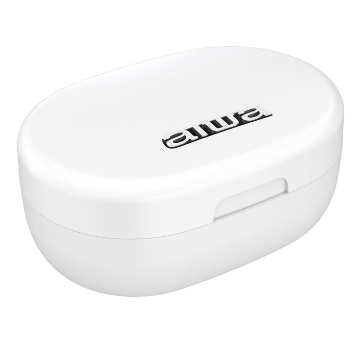 Auricular Bluetooth Intrauditivo Aiwa Ebtw-150wt White Bt 5.0 Tws Estuche De Recarga Con Bateria De Litio