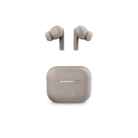 Auricular Bluetooth Energy Sistema Style 2 Champagne Bt 5.1 Tws Caja De Carga Con Bateria