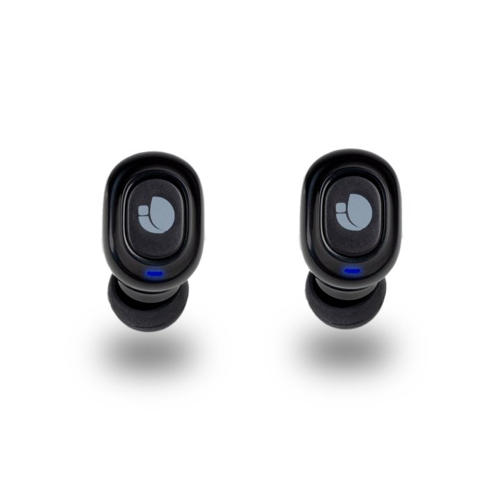 Headset Intrauditivo Bluetooth Ngs Artica Lodge True Wireless Con Base De Carga Color Negro
