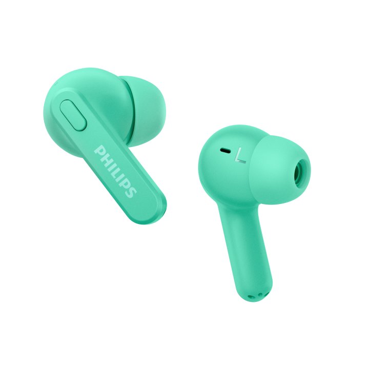 Auriculares Bluetooth Intrauditivos Philips Tat2206gr 00 Green Ipx4 Estuche De Carga