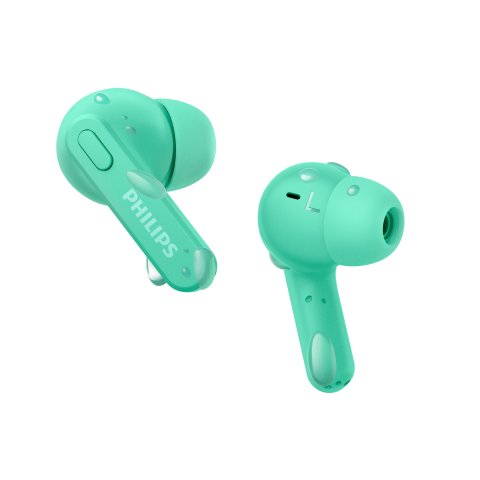 Auriculares Bluetooth Intrauditivos Philips Tat2206gr 00 Green Ipx4 Estuche De Carga