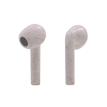 Auricular Bluetooth Mars Gaming Serie Mhi-eco White Bt 5.1 Tws Sonido Dual Driver Estuche De Carga Usb-c 2