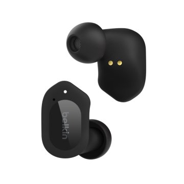 Headset Intrauditivo Bluetooth Belkin Auc005btbk True Wireless Soundform Play Black