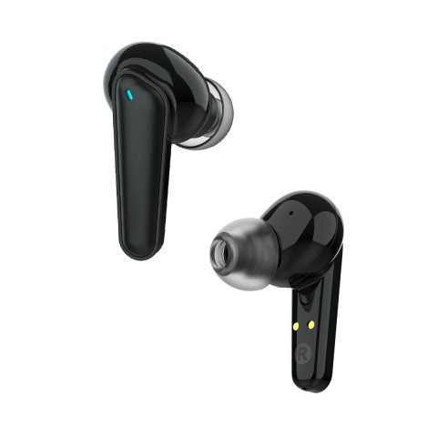 Auricular Bluetooth Intrauditivo Prixton Tws158 Negro Funcion Anc   Enc Manos Libres Autonomia 7h Carga Inalambrica Control T