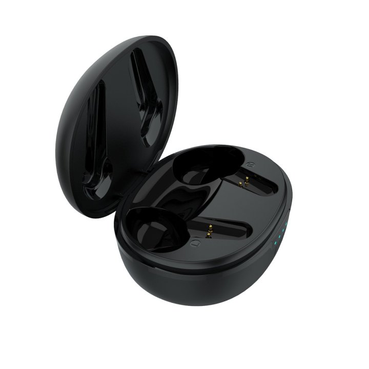 Auricular Bluetooth Intrauditivo Prixton Tws158 Negro Funcion Anc   Enc Manos Libres Autonomia 7h Carga Inalambrica Control T