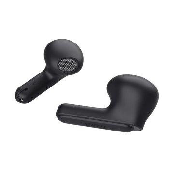 Headset Intrauditivo Bluetooth Trust Yavi 25298 Negro Enc Base De Carga Usb-c Control Tactil 23h