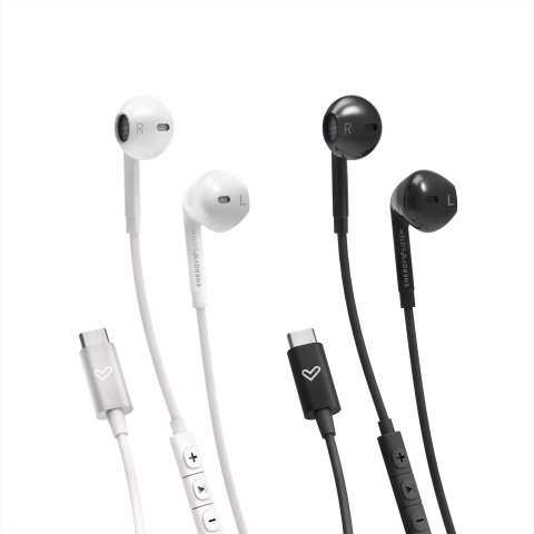  Headset Usb-c Energy Sistem Smart 2 White Conexion Type C, Digital Sound, Control Volumen En El Cable,