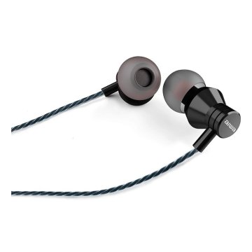 Auricular Intrauditivo Usb-c Aiwa Estm-50usb-c bk Color Negro Microfono Integrado Mando A Distancia Driver 10mm 2