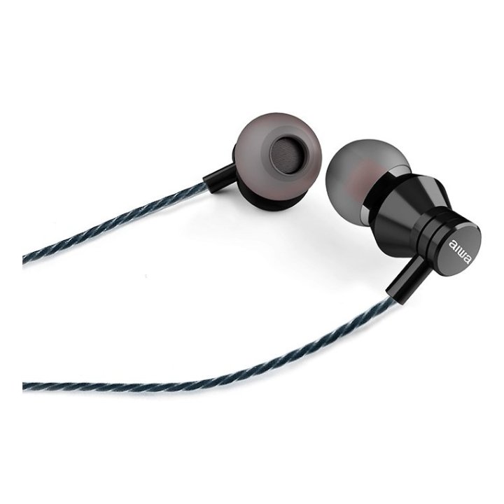 Auricular Intrauditivo Usb-c Aiwa Estm-50usb-c bk Color Negro Microfono Integrado Mando A Distancia Driver 10mm