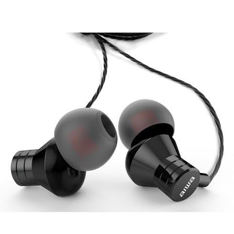 Auricular Intrauditivo Usb-c Aiwa Estm-50usb-c bk Color Negro Microfono Integrado Mando A Distancia Driver 10mm