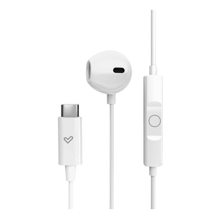 Auricular Intrauditivo Usb-c Energy Sistem Easypods Type C Control De Reproduccion Microfono Blanco