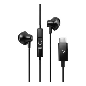 Auricular Intrauditivo Usb-c Energy Sistem Easypods Type C Control De Reproduccion Microfono Negro 2