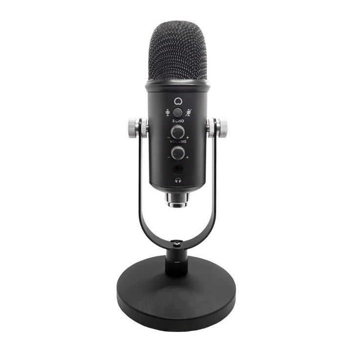 Microfono Profesional+ Keep Out Xmicpro500 Usb Control De Ganancia Entrada De Auriculares Filtro Windscreen Boton De Cancelac