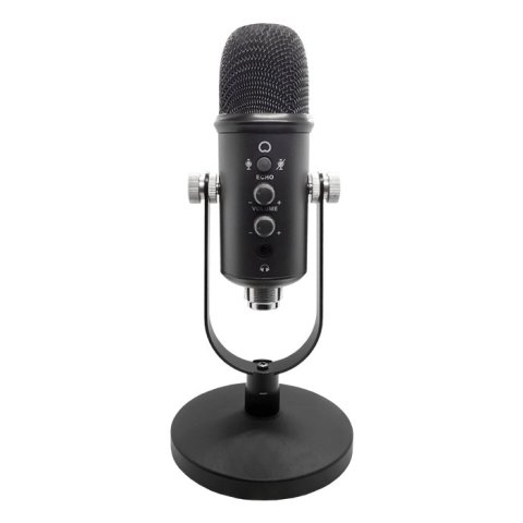Microfono Profesional+ Keep Out Xmicpro500 Usb Control De Ganancia Entrada De Auriculares Filtro Windscreen Boton De Cancelac