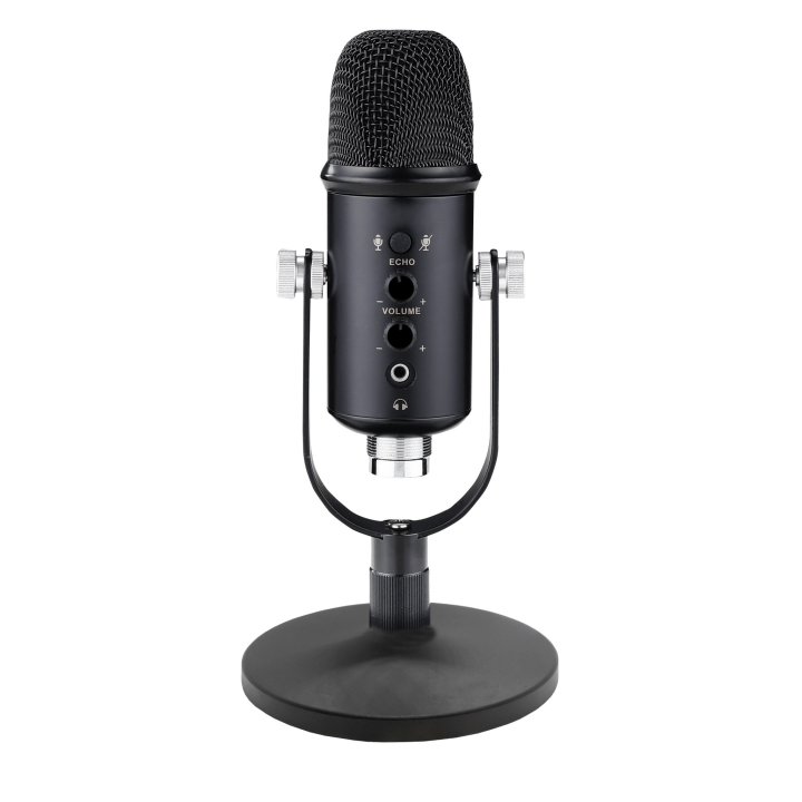 Microfono Profesional+ Keep Out Xmicpro500 Usb Control De Ganancia Entrada De Auriculares Filtro Windscreen Boton De Cancelac