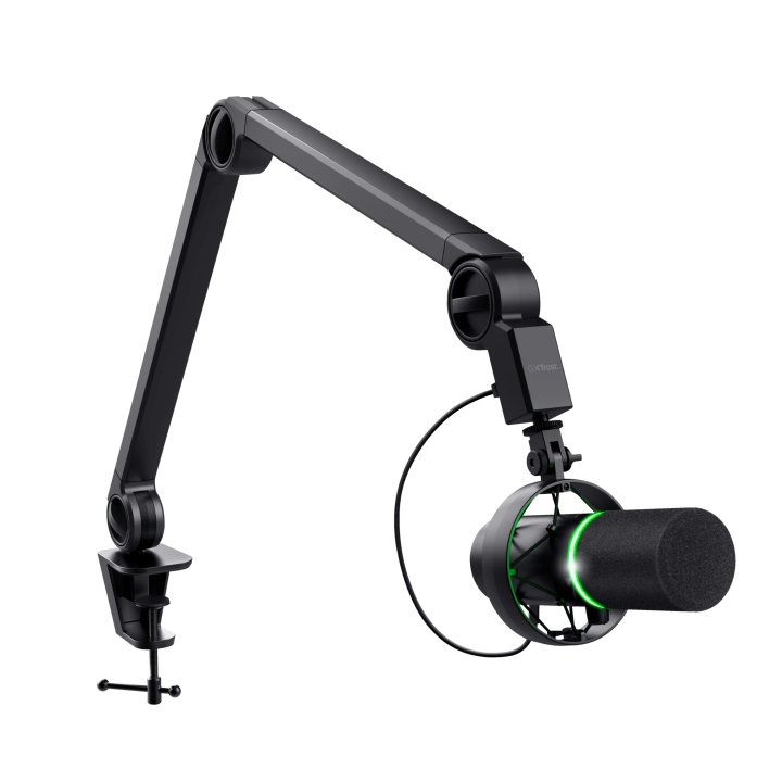 Microfono Trust Gaming Gxt 255+ Onyx Microfono Y Brazo Usb 180cm 24354