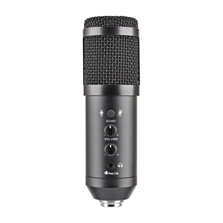 Microfono Sobremesa Ngs Gmicx 110 Unidireccional Con Tripode Y Conexion Usb