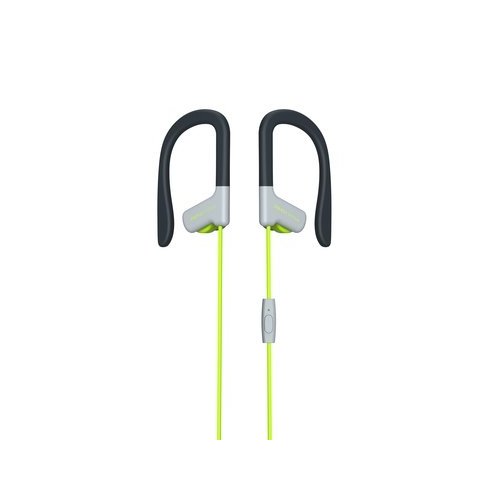  Headset Energy Sistem Sport 1 Yellow 3.5mm Con Microfono, Secure Fit, Resistente Al Sudor Y Salpicaduras , Control Talk