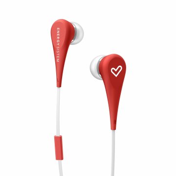  Headset Intrauditivo Energy Sistem Style 1+ Red, Micro Integrado, Control Talk Cable Plano Jack 3.5mm 2