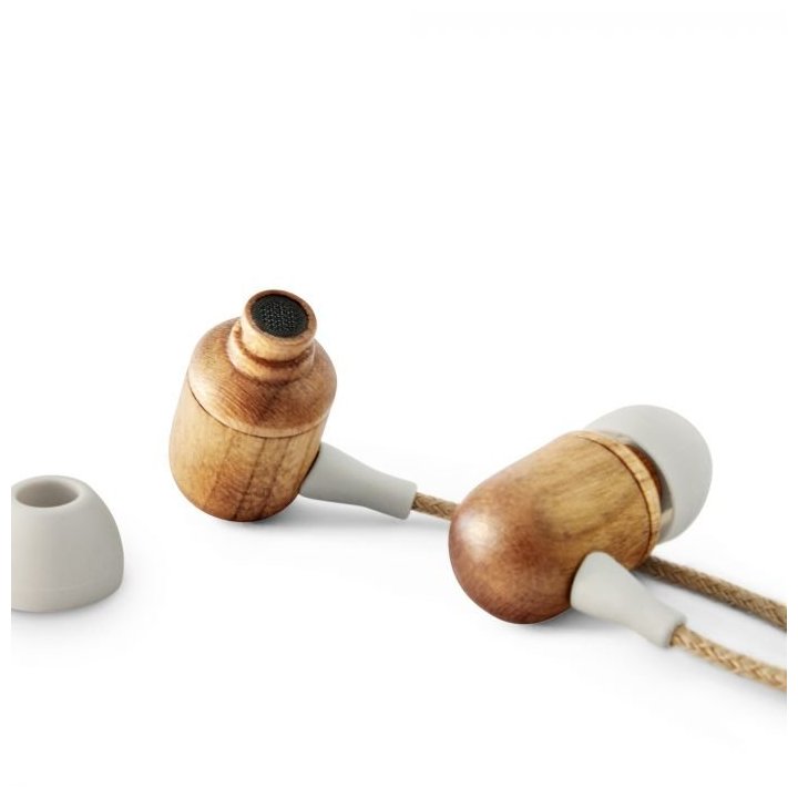 Headset Energy Sistem Eco Cherry Wood Jack 3.5mm Con Microfono, Control Talk