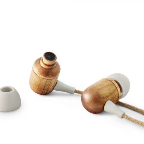 Headset Energy Sistem Eco Cherry Wood Jack 3.5mm Con Microfono, Control Talk