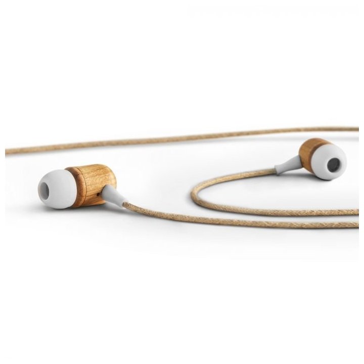 Headset Energy Sistem Eco Cherry Wood Jack 3.5mm Con Microfono, Control Talk